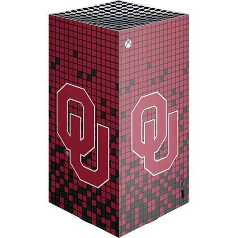 University of Oklahoma Sooners Red Digi XBox Series X Digital Edition Console Skin